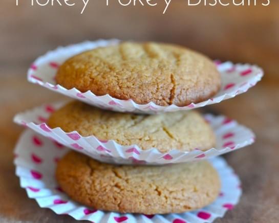 Hokey Pokey biscuits
