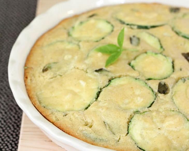 Zucchini Biscuit Pie
