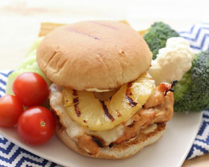Hawaiian Grilled Chicken Sandwiches