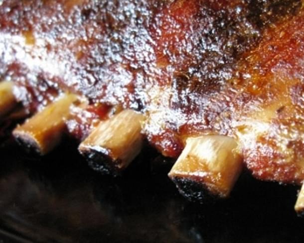 Honey Glazed Rack of Pork Ribs