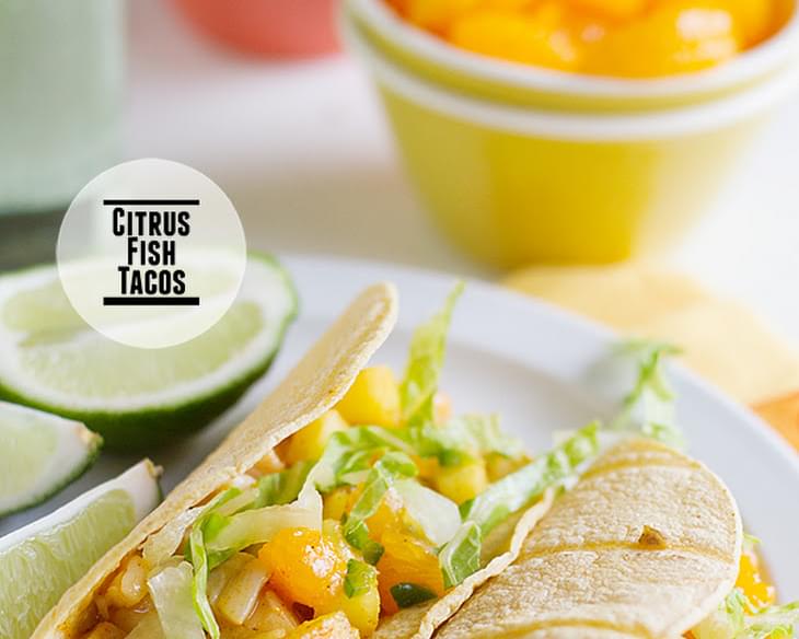 Citrus Fish Tacos