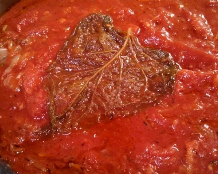 Basic Tomato Sauce (By Mario Batali)