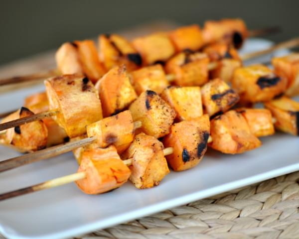 Grilled Sweet Potato Skewers