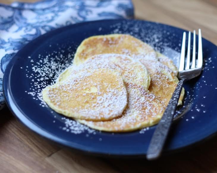 Delicate Cream Cheese Pancakes