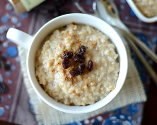 Healthy Rice Pudding