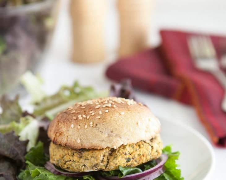Chickpea and Spinach Burgers