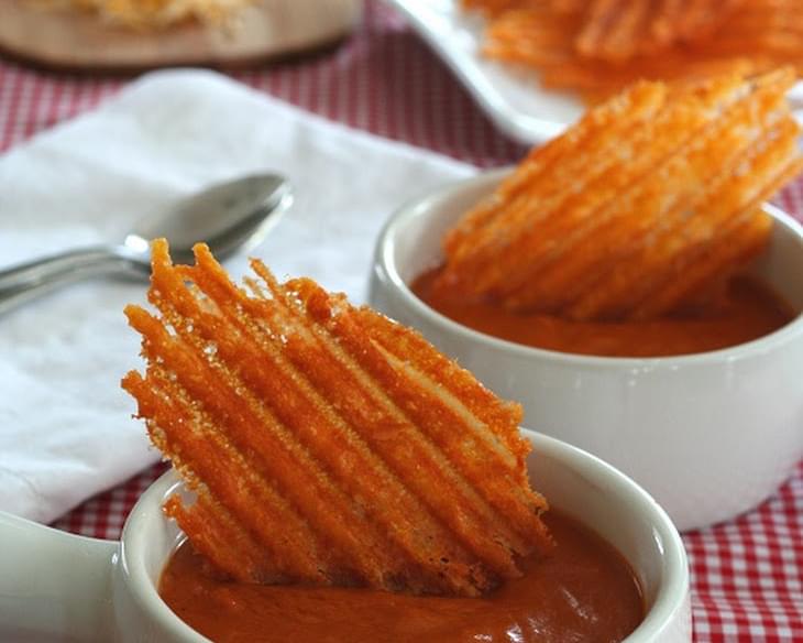 Spicy Cheddar Crisps - Low Carb and Gluten-Free