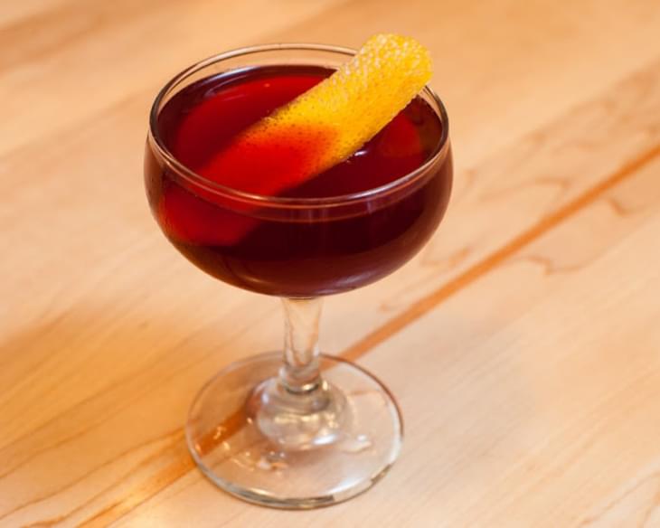 Red Negroni Cocktail