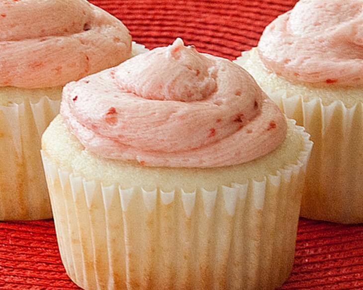 Simple White Cupcakes