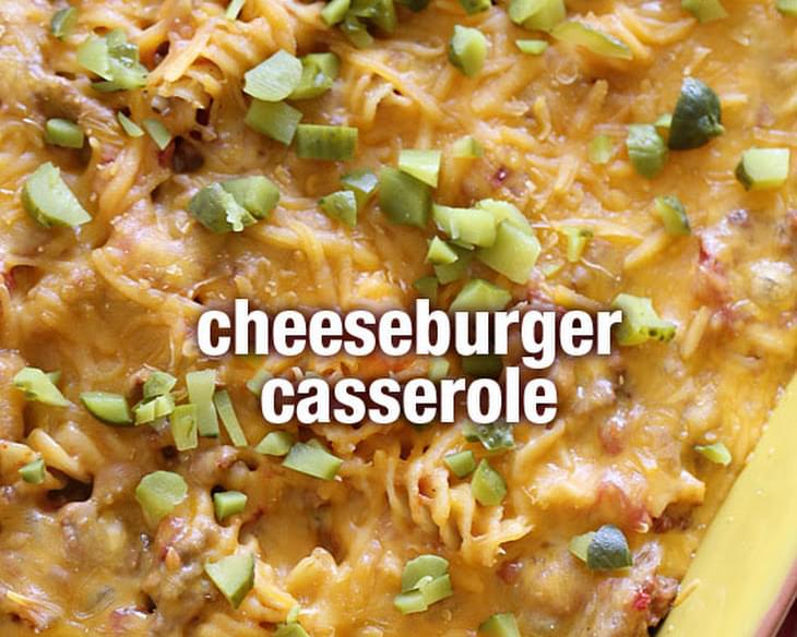 Cheeseburger Casserole