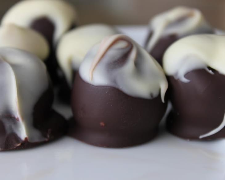Stuffed Cherries Dipped in Chocolate