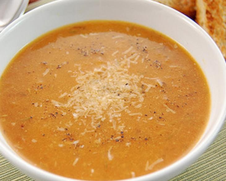 Roasted Garlic and Tomato Soup