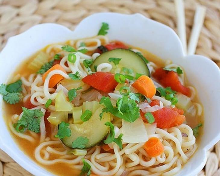 Ramen Vegetable Soup