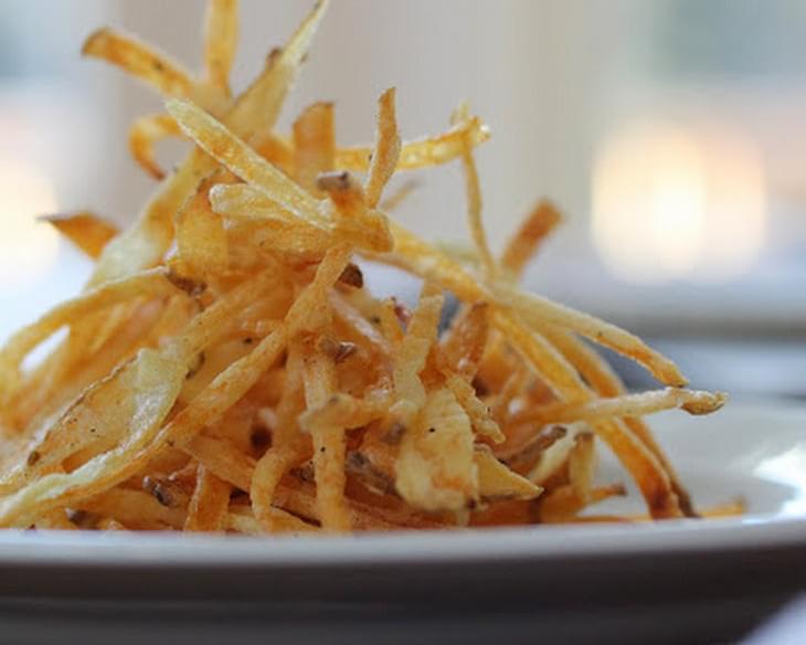 Baked Shoestring Potato Fries