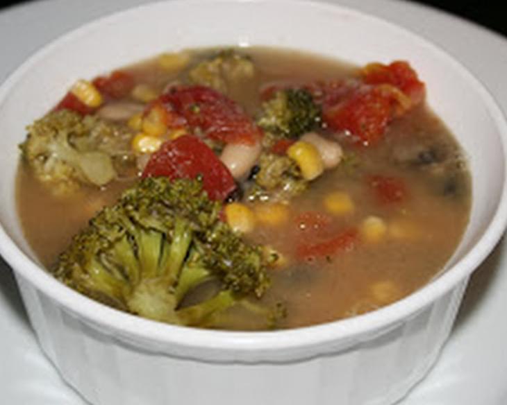 Clean-Out-The-Pantry Minestrone Soup CrockPot