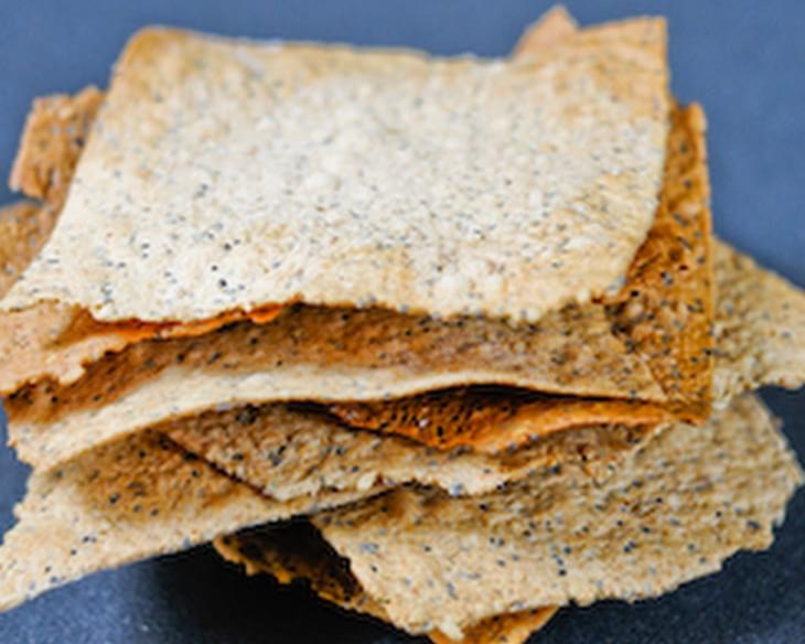 Olive Oil and Seed Crackers
