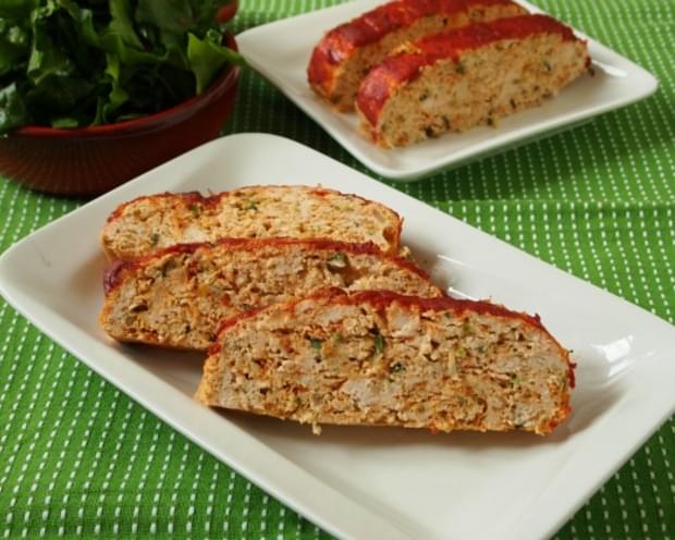 Kicked Up Chicken Meatloaf