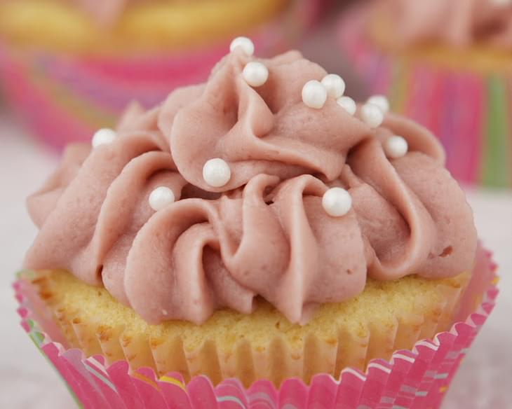 Lemon- Raspberry Cupcakes