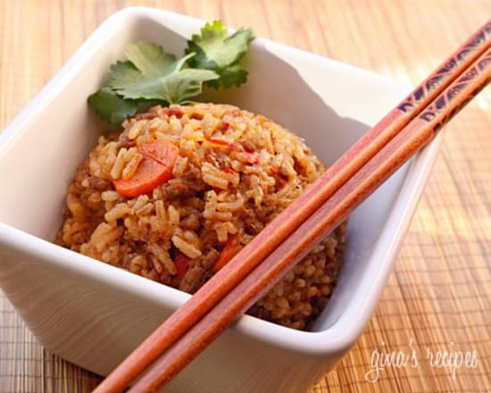 Spicy Thai Beef and Jasmine Rice
