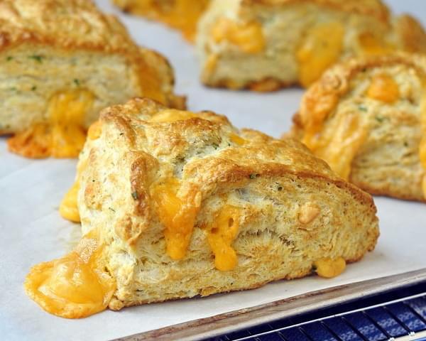 Cheddar and Chive Buttermilk Biscuits