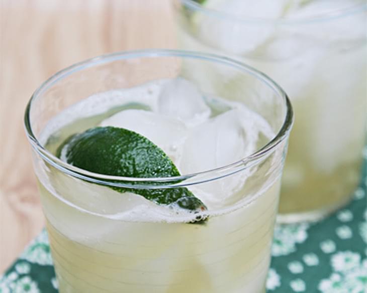 Infused Limeade with Fresh Mint