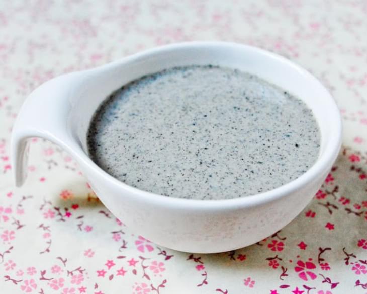 Black Sesame Panna Cotta