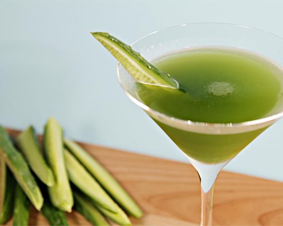 Cucumber Martini with Hendrick's Gin and Tarragon