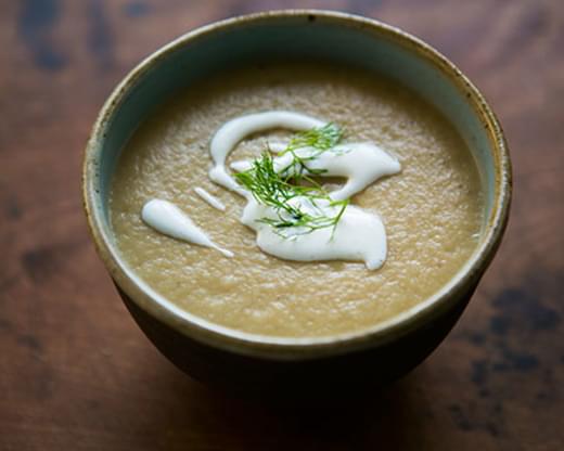Chestnut and Fennel Soup