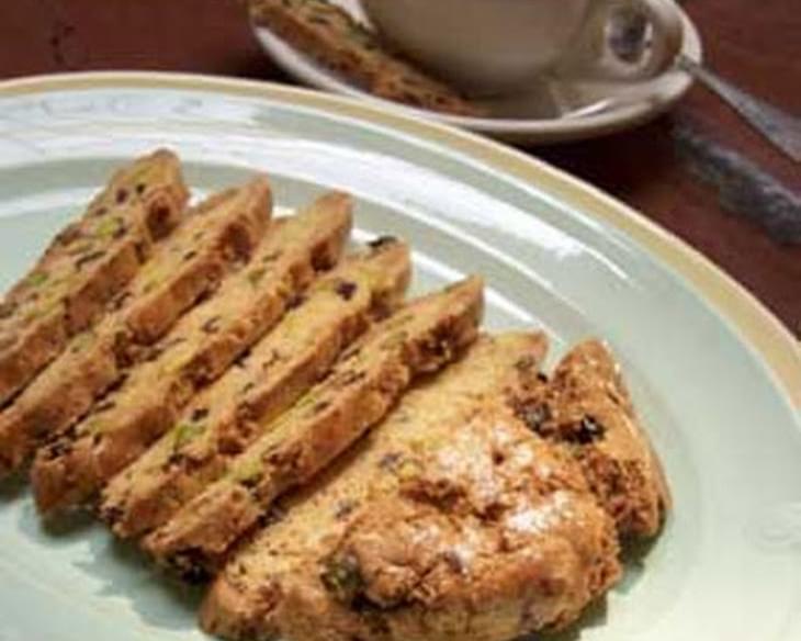 Mary Kay's Pistachio and Currant Biscotti