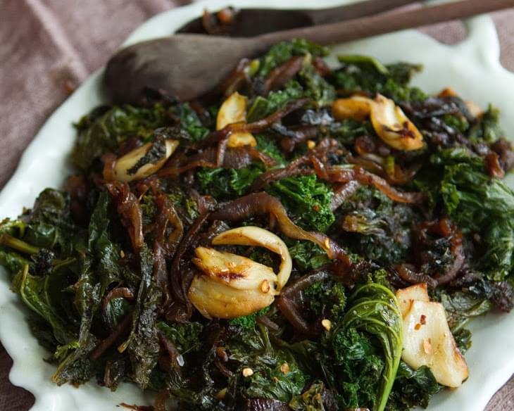 Slow Cooked Kale