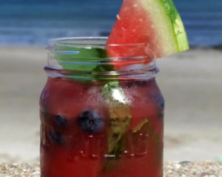 Watermelon- Tequila Cocktail