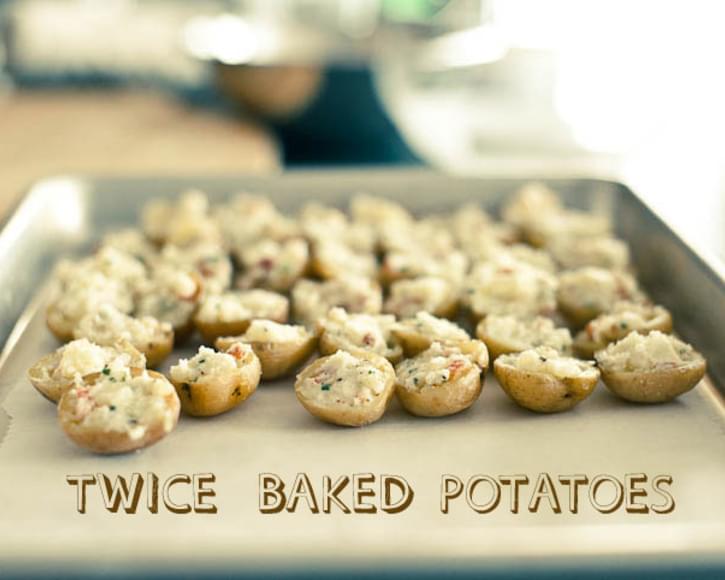 Mini Twice Baked Potatoes