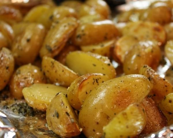 Lemon Salt- Roasted Potatoes