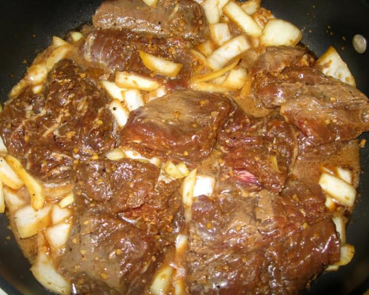 Korean Bulgogi Marinated Steaks