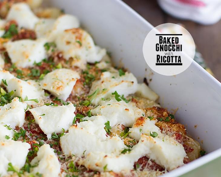 Baked Gnocchi with Ricotta