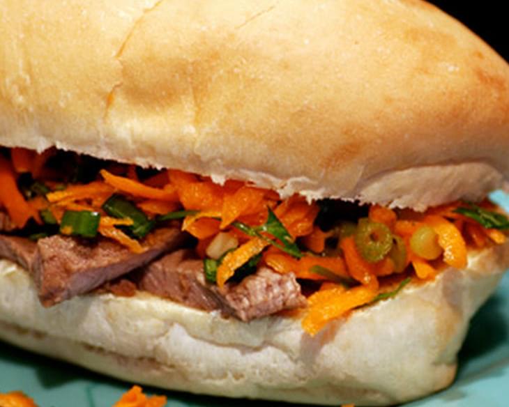 Vietnamese Steak Sandwiches
