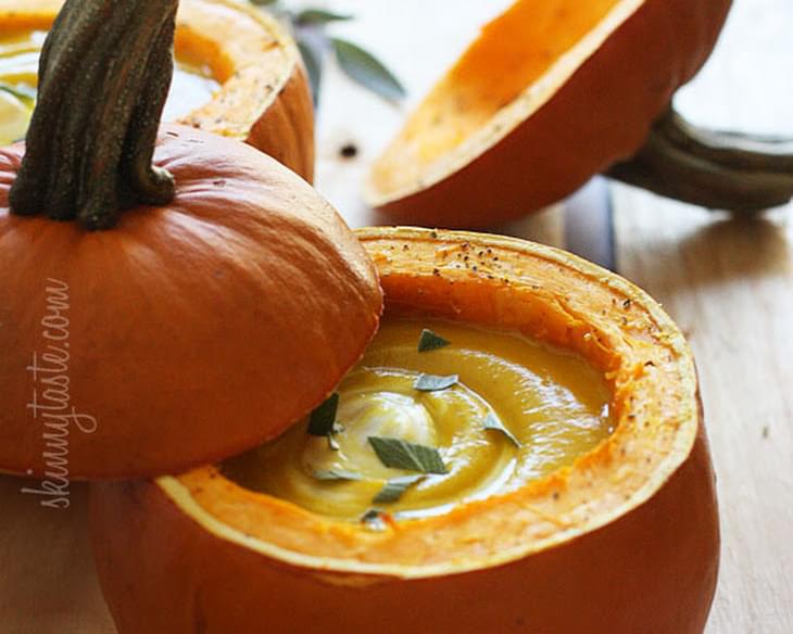 Roasted Pumpkin Sage Soup