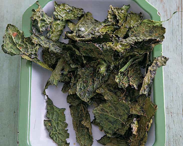 Kale Chips with Sea Salt & Smoked Paprika