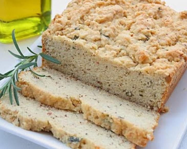 Rosemary Olive Oil Quick Bread (Low Carb)