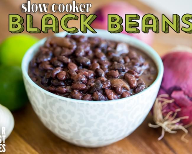 Slow Cooker Black Beans