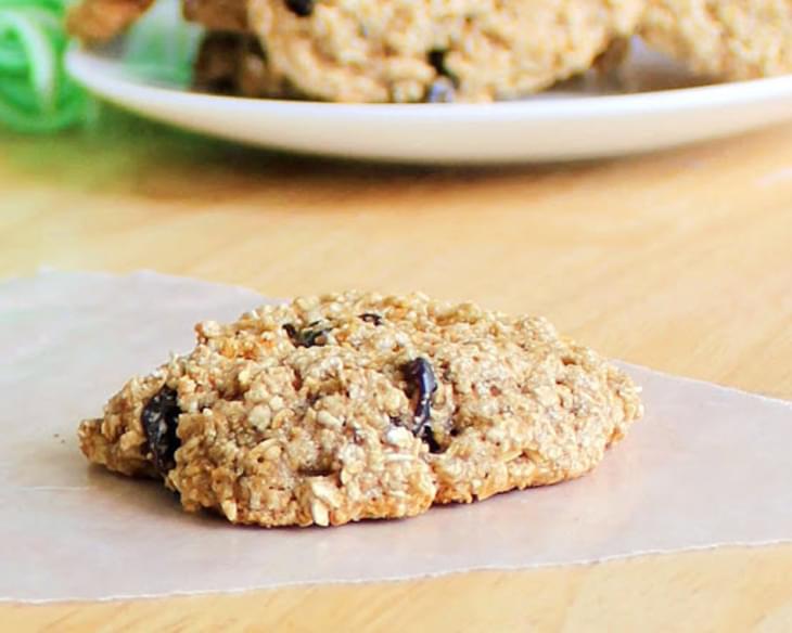 Flourless Oatmeal-Raisin Cookies