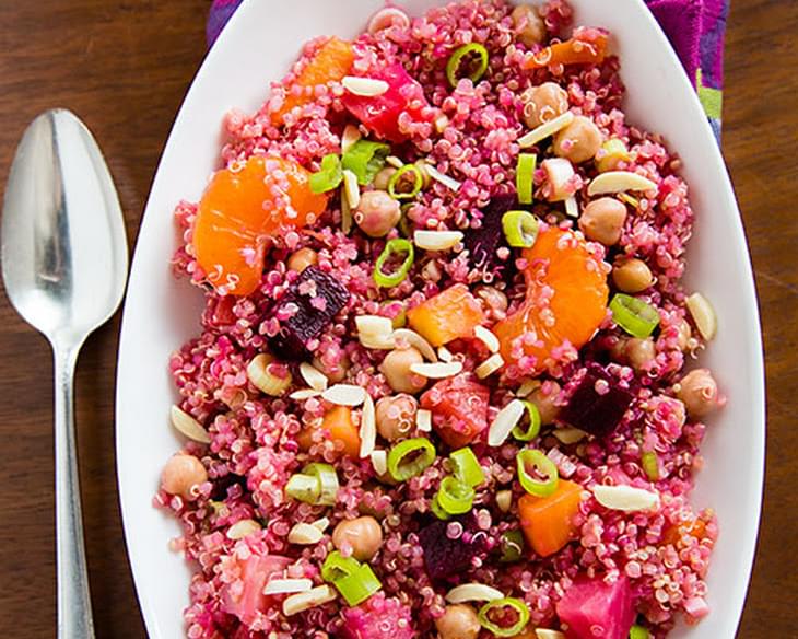 Beet and Quinoa Salad with Maple-Balsamic Reduction