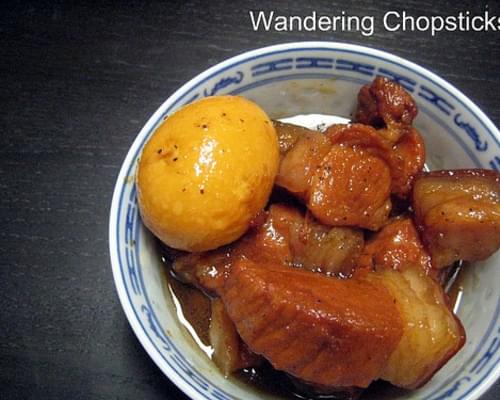 Thit Heo Kho Trung (Vietnamese Braised Pork With Hard-Boiled Eggs)