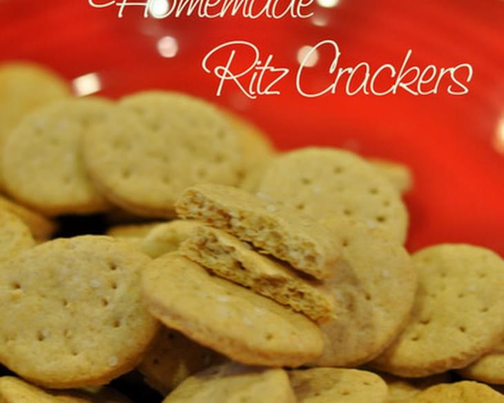 Homemade Whole Wheat Ritz Cracker