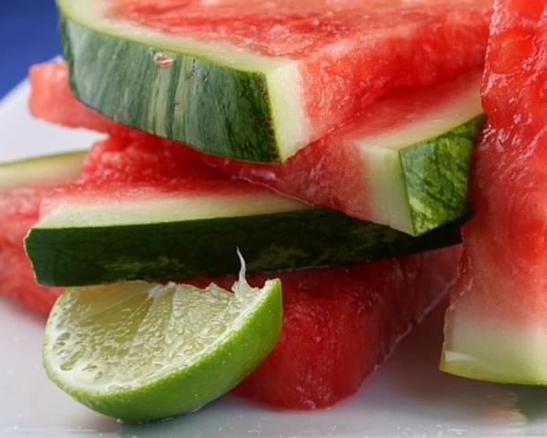 Tequila- Soaked Watermelon Wedges