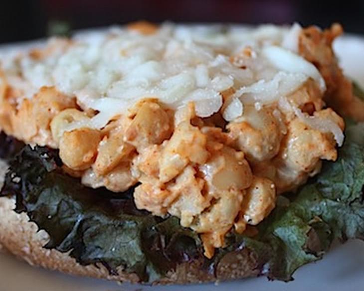 Spicy Smashed Chickpea Melt