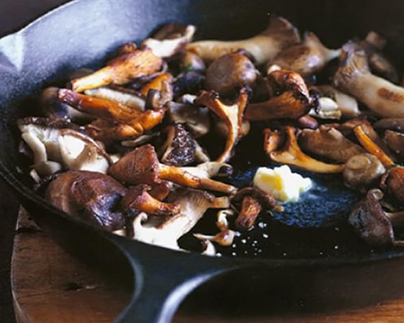 Pan-Roasted Mushrooms