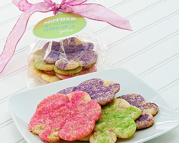 Easy Flower Sugar Cookies