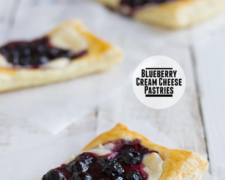 Blueberry Cream Cheese Pastries