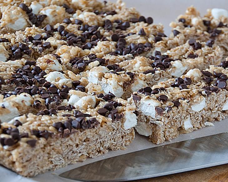 Chewy S'mores Granola Bars